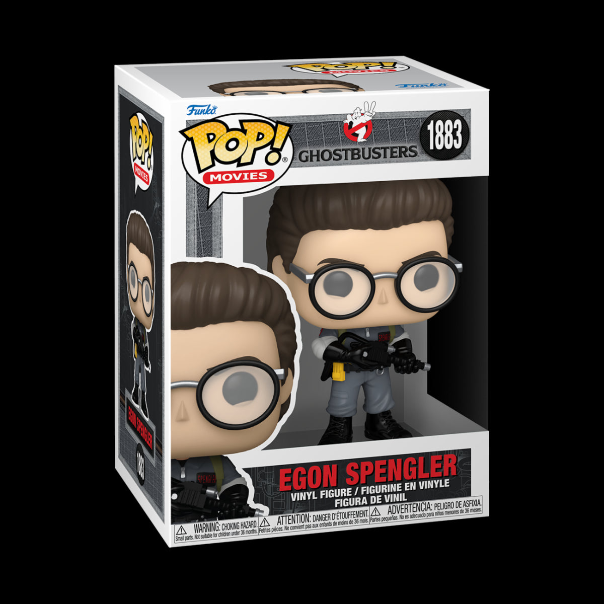 GHOSTBUSTERS - POP FUNKO VINYL FIGURE 1883 EGON SPENGLER 9CM