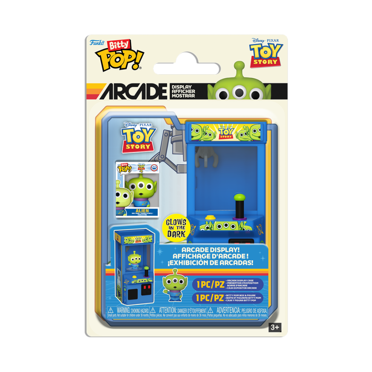 85546 - DISNEY: TOY STORY - POP FUNKO BITTY ARCADE VINYL FIGURE - ALIEN (GW)