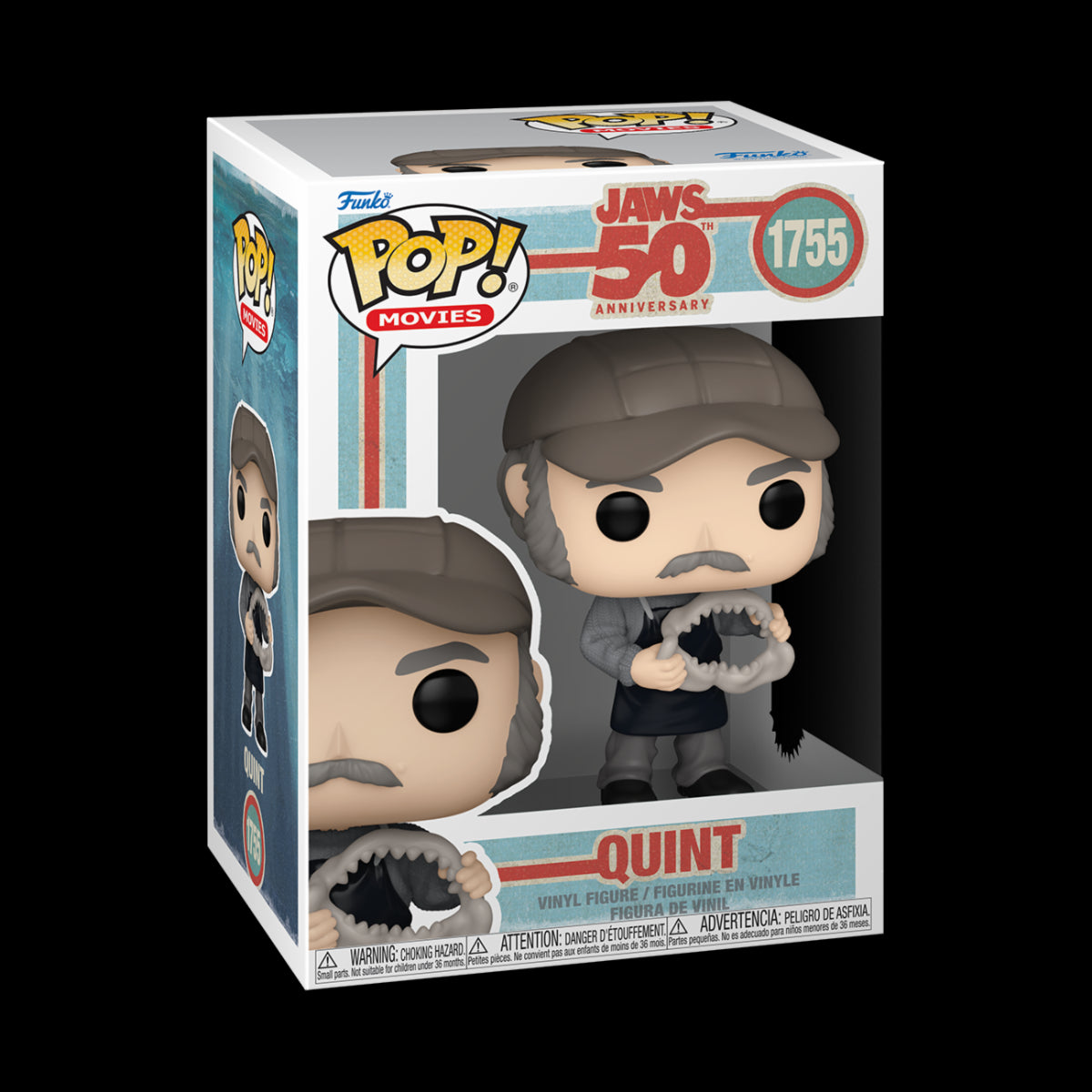 JAWS - POP FUNKO VINYL FIGURE 1755 QUINT 9CM