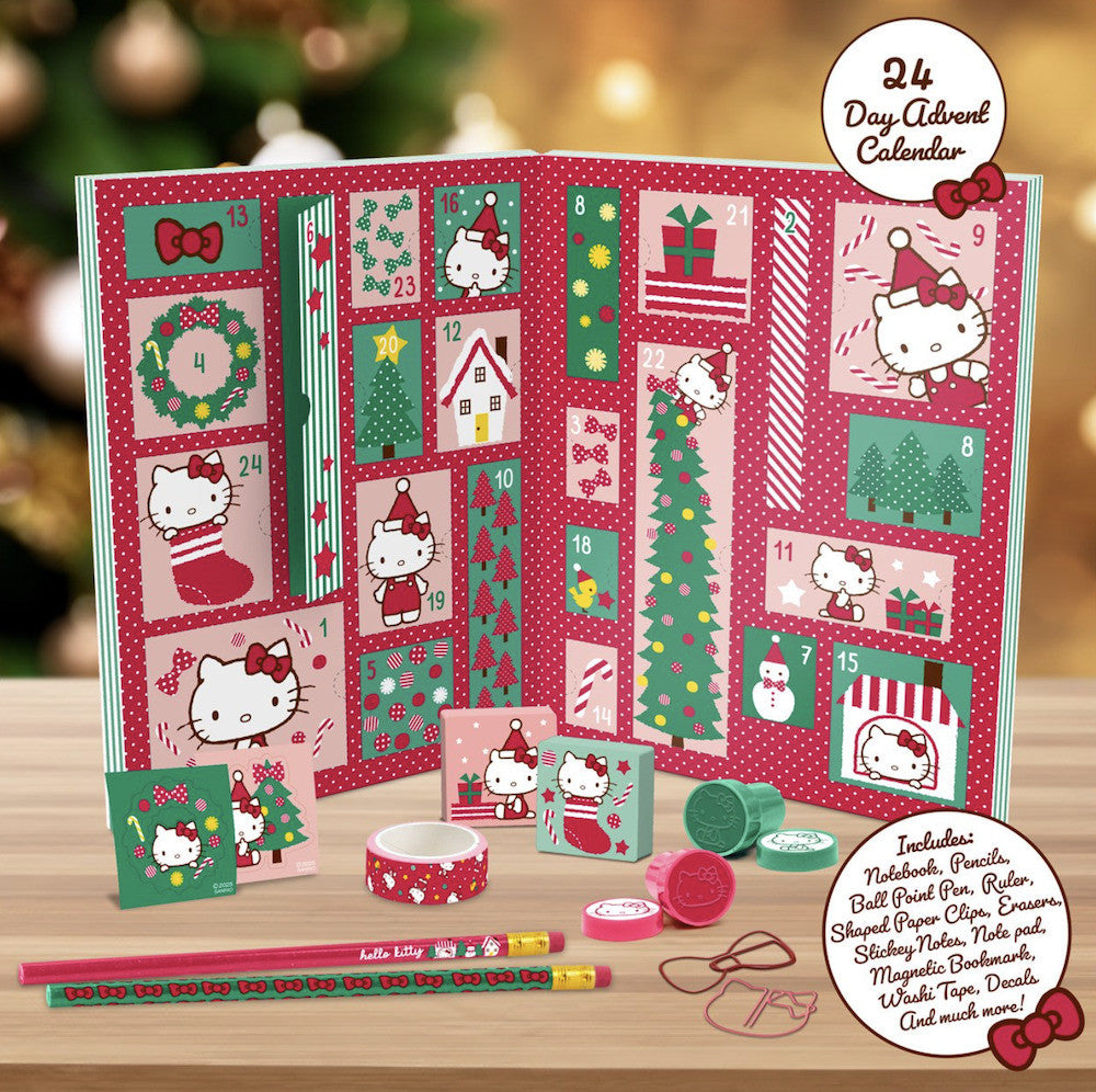 PP15399HK - HELLO KITTY STATIONERY 24 DAY ADVENT CALENDAR