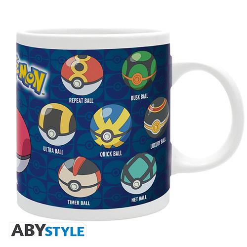 MG1723 - POKEMON - TAZZA 320ML - BALL VARIETIES