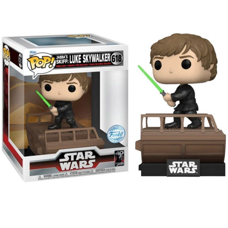 STAR WARS: RETURN OF THE JEDI: 40TH ANNIVERSARY - POP FUNKO DELUXE VINYL FIGURE 618 LUKE 9CM GA EXCL
