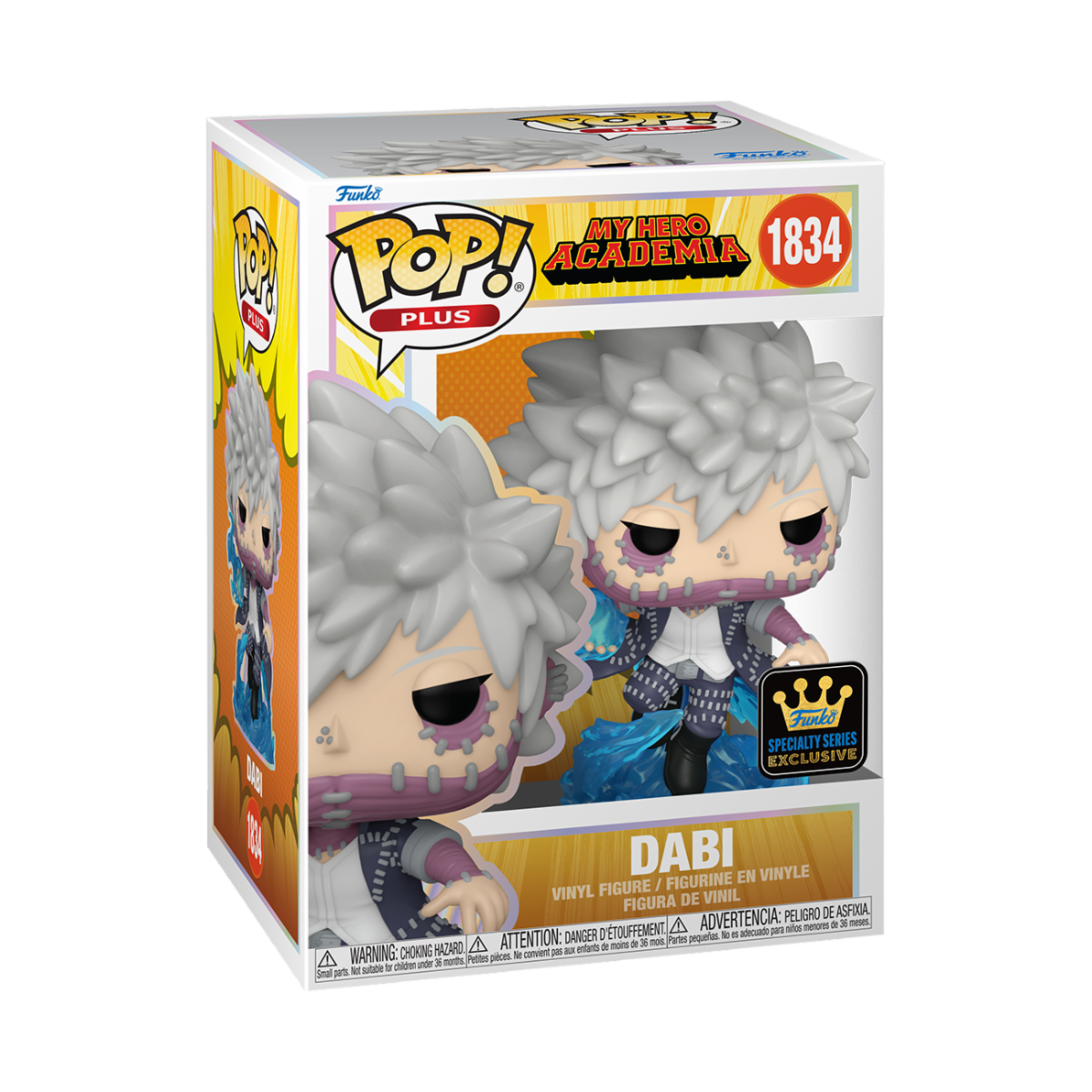 MY HERO ACADEMIA - POP FUNKO VINYL FIGURE 1834 DABI REGULAR 9CM