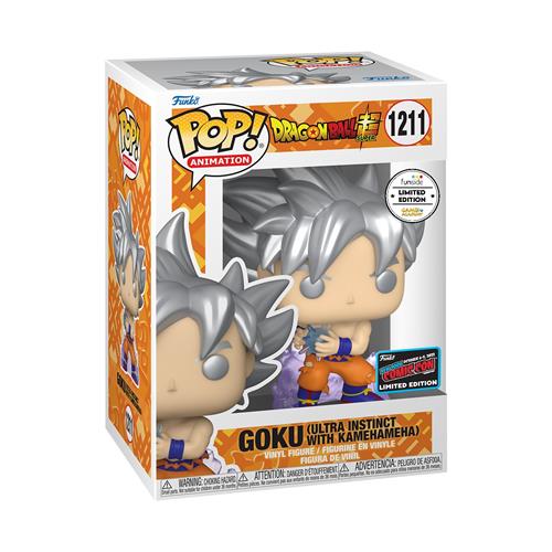 DRAGON BALL SUPER - POP FUNKO VINYL FIGURE 1211 GOKU WITH KAMEHAMEHA 9CM GA EXCL