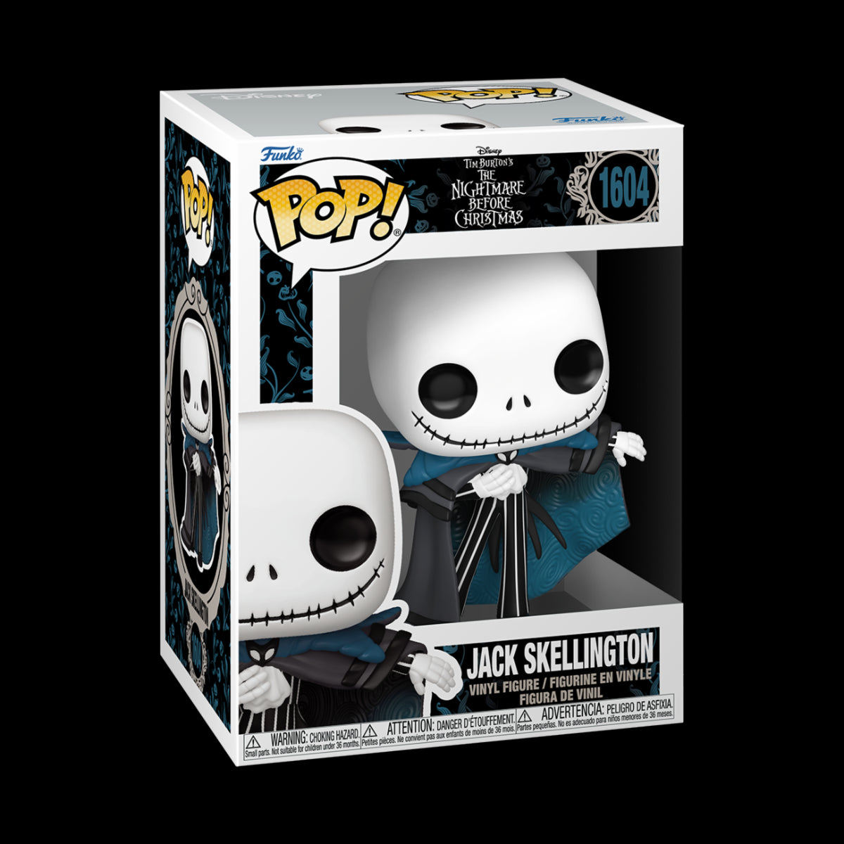 NIGHTMARE BEFORE CHRISTMAS - POP FUNKO VINYL FIGURE 1604 COUTURE JACK SKELLINGTON 9CM