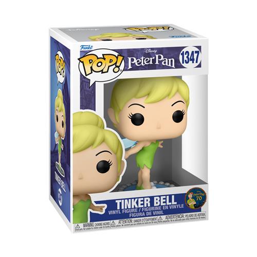 DISNEY: PETER PAN 70TH ANNIVERSARY - POP FUNKO VINYL FIGURE 1347 TINK ON MIRROR 9CM