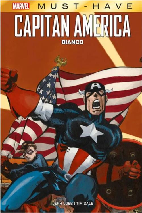 MARVEL MUST HAVE - CAPITAN AMERICA BIANCO