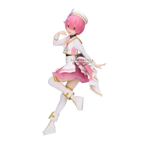 89907 - RE:ZERO -STARTING LIFE IN ANOTHER WORLD - ESPRESTO STAGE COSTUMES - RAM - STATUA 22CM