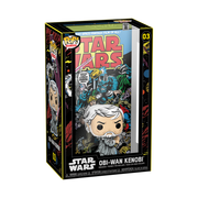 STAR WARS - POP FUNKO COMIC COVERS VINYL FIGURE 03 OBI-WAN 9CM