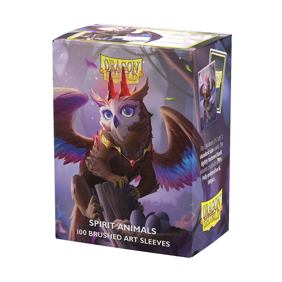 AT-12132 - 100 BUSTINE STANDARD - MATTE DUAL ART SLEEVES - THE DRAGOWLIS