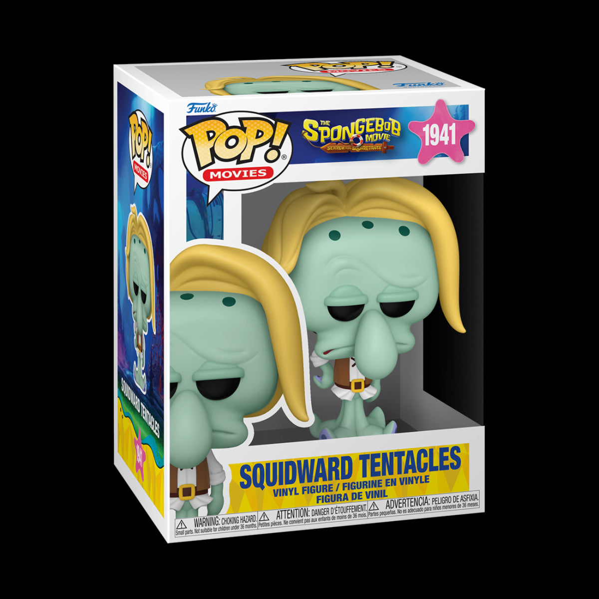 SPONGEBOB - POP FUNKO VINYL FIGURE 1941 SQUIDWARD TANTACLES 9CM