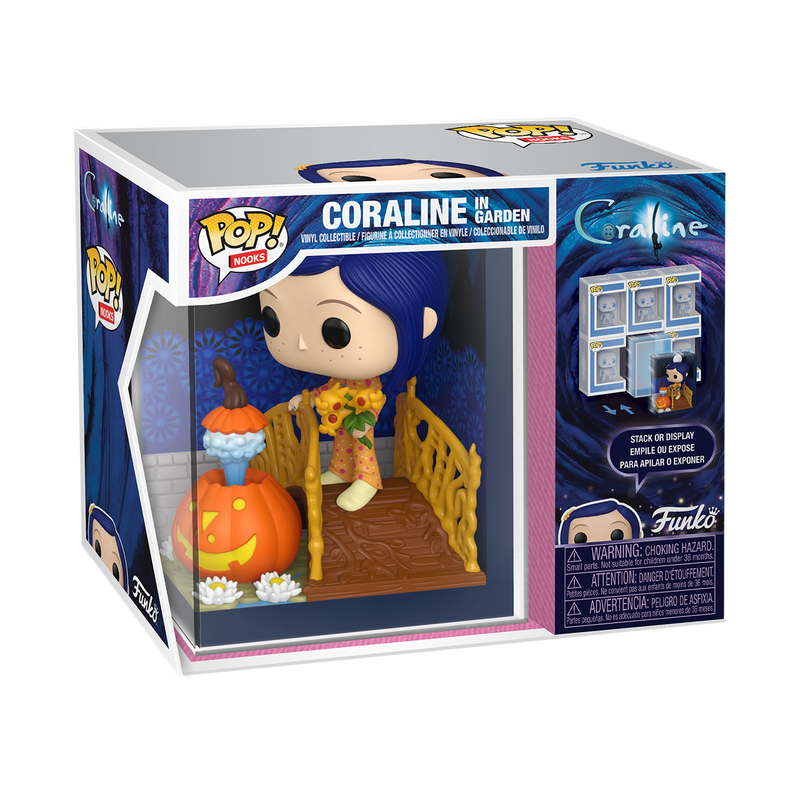 CORALINE S3 - POP FUNKO NOOK VINYL FIGURE - CORALINE IN GARDEN 9CM