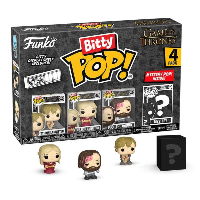 83650 - GAMES OF THRONES - FUNKO BITTY POP VINYL FIGURE - TYRION (4PK)