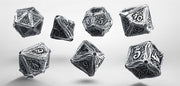 SMCT01 - SET 7 DADI IN METALLO CALL OF CTHULHU