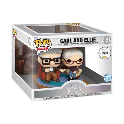 DISNEY: 100TH ANNIVERSARY - UP - POP FUNKO MOMENT VINYL FIGURE 1396 CARL & ELLIE (OLD) 9CM GA EXCL