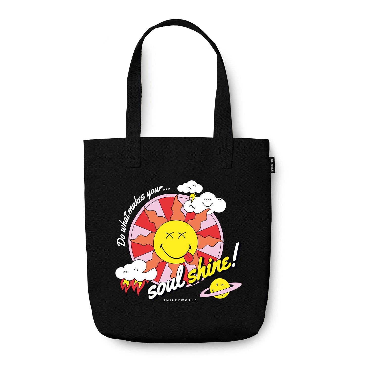 MARE0209 - SMILEY - TOTE BAG - QUIRKY COMICS