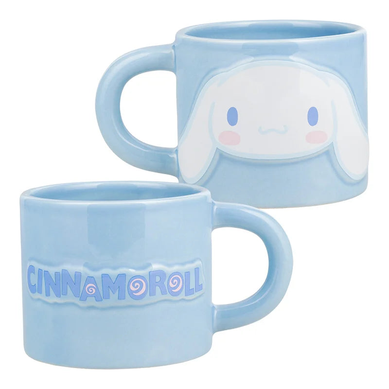 PP14833HKF - HELLO KITTY - CINNAMOROLL EMBOSSED MUG