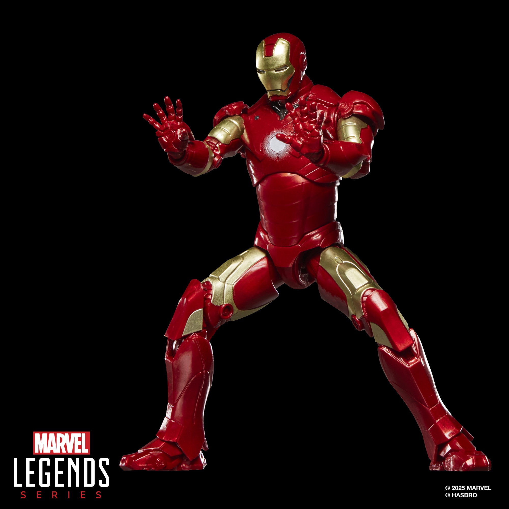 MARVEL LEGENDS SERIES - IRON MAN (MARK III) - ACTION FIGURE 15CM