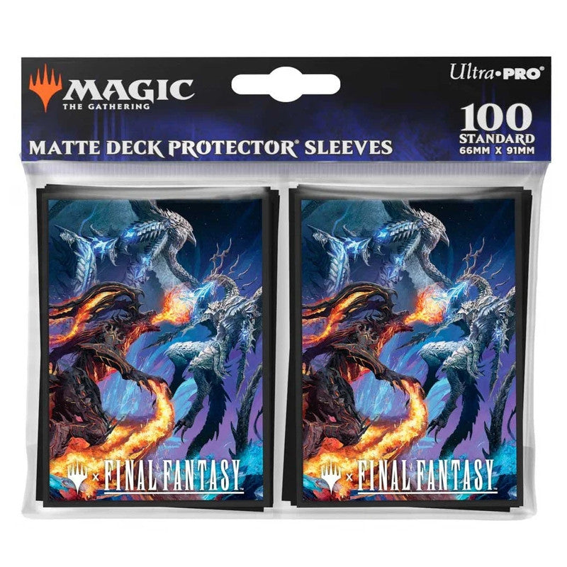 38707 - 100 DECK PROTECTOR SLEEVES - MAGIC: THE GATHERING - COMMANDER MASTER -FINAL FANTASY V3