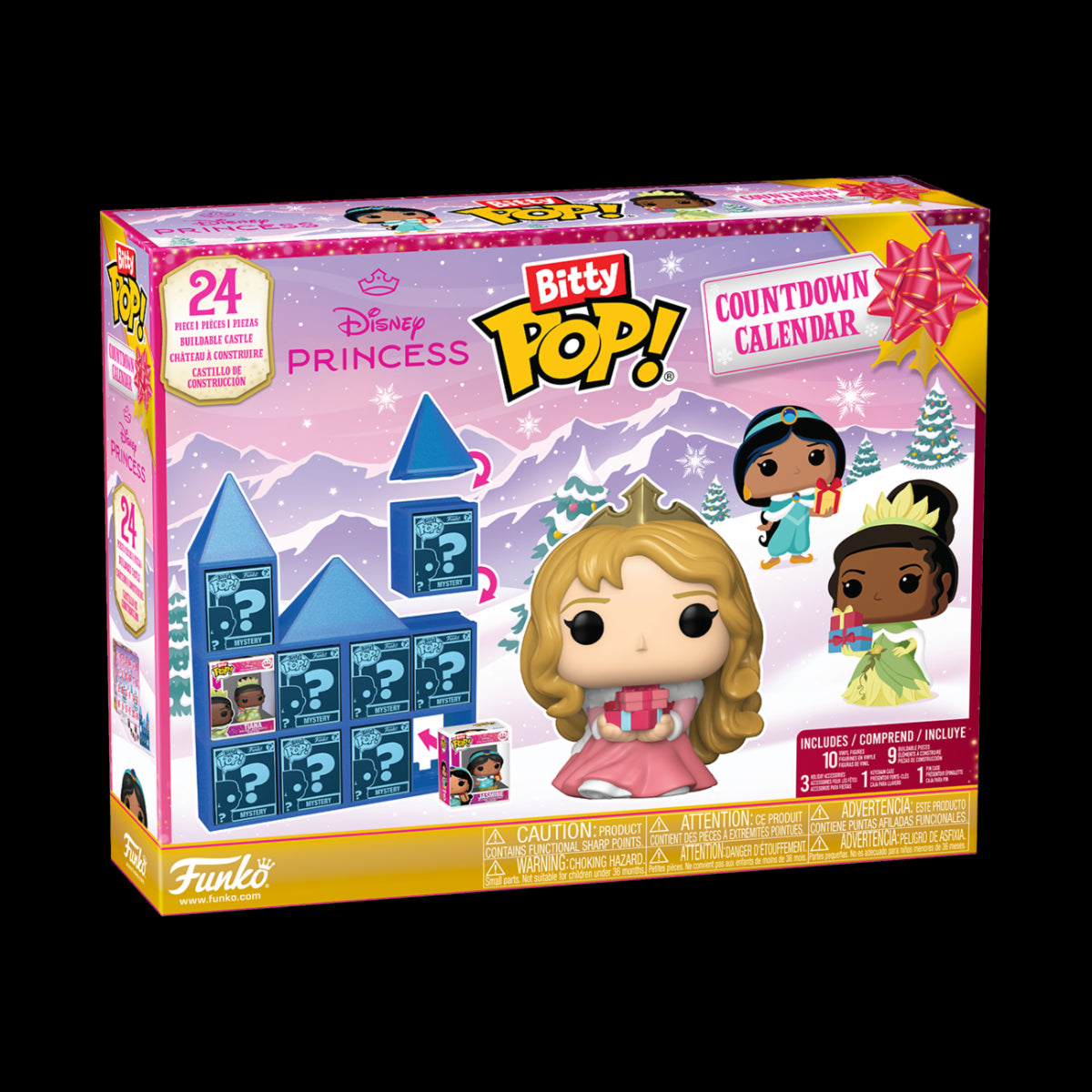 87001 - DISNEY: PRINCESS - FUNKO BITTY POP COUNTDOWN CALENDAR - DISNEY PRINCESS HOLIDAY