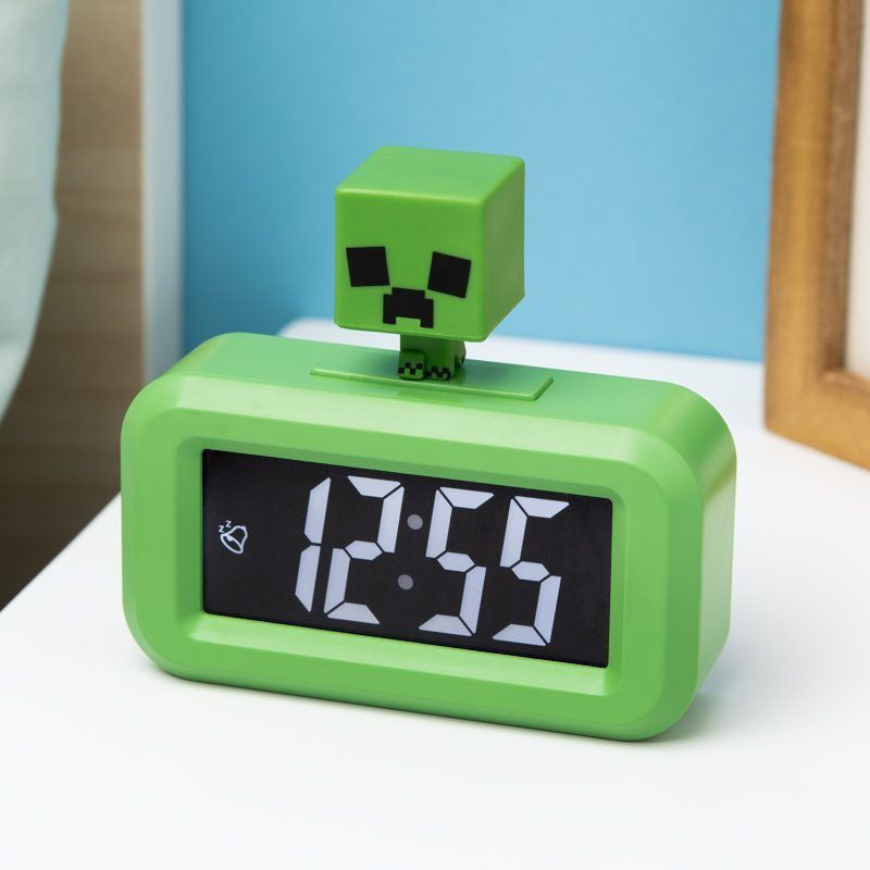 PP14724MCF - CREEPER ICON ALARM CLOCK MINI