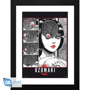 GBYDCOA030 - UZUMAKI - FRAMED PRINT UZUMAKI (30X40)