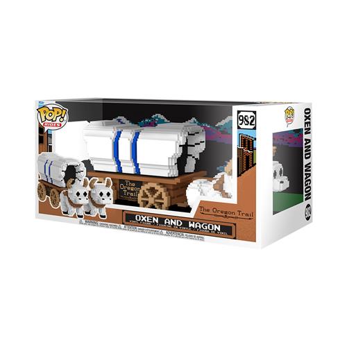 OREGON TRAIL - POP FUNKO RIDE SUPER DELUXE 982 OX & WAGON