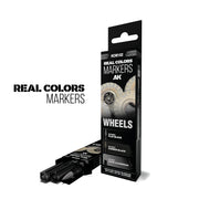 RCM102 - REAL COLORS MARKERS - WHEELS - SET DA 3 COLORI