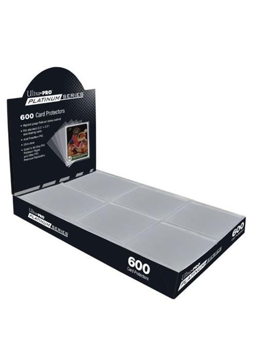15853 - PLATINUM SERIES - 600 CARD PROTECTOR SLEEVES - 2-1/2" X 3-1/2"