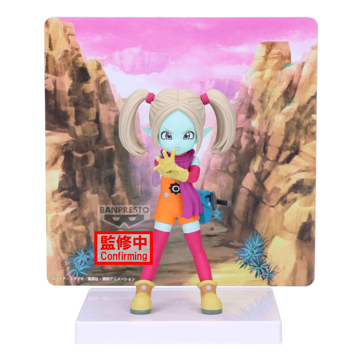 28827 - DRAGON BALL DAIMA- FIGURE WITH PANEL - PANZY - STATUA 13CM