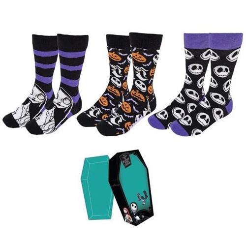 CE1650S - NIGHTMARE BEFORE CHRISTMAS - CALZE - 3 PAIA JACK, SALLY & PUMPKIN (36/41)