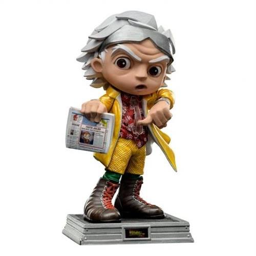 BACK TO THE FUTURE II - MINICO FIGURE - DOC BROWN - STATUA 15CM
