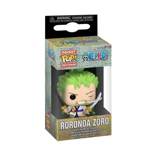 ONE PIECE - KEYCHAIN - RORONOA ZORO 4CM