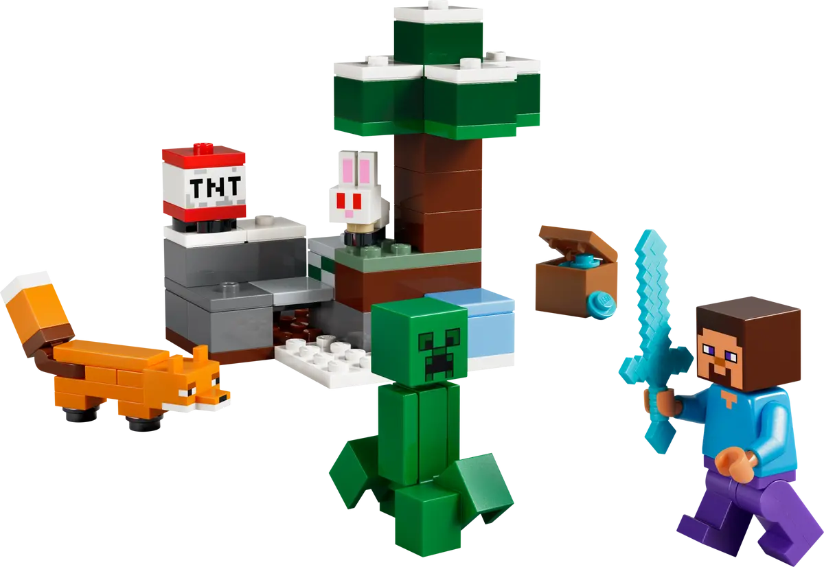 21583 - MINECRAFT - AVVENTURA DI STEVE NELLA TAIGA