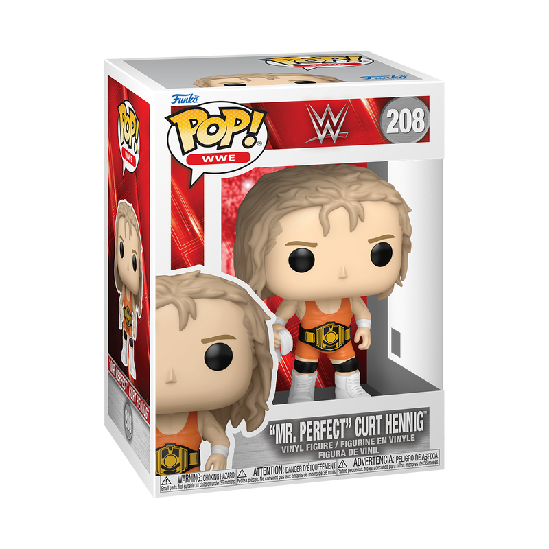 WWE S31 - POP FUNKO VINYL FIGURE 208 "MR. PERFECT" CURT HENNIG 9CM