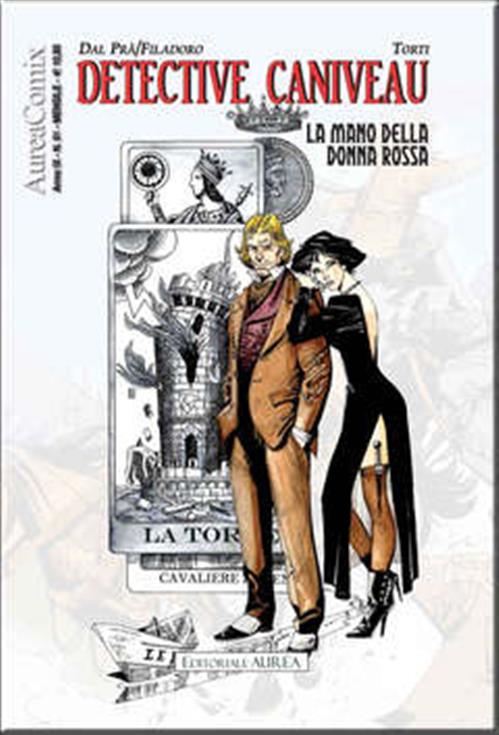 AUREACOMIX 91 - DETECTIVE CANIVEAU: LA MANO DELLA DONNA ROSSA