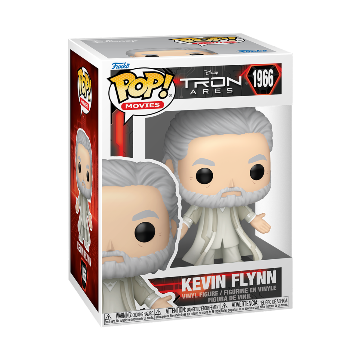 TRON: ARES - POP FUNKO VINYL FIGURE 1966 KEVIN FLYNN 9CM