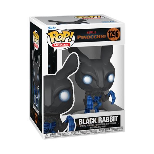 PINOCCHIO - POP FUNKO VINYL FIGURE 1296 BLACK RABBIT 9CM
