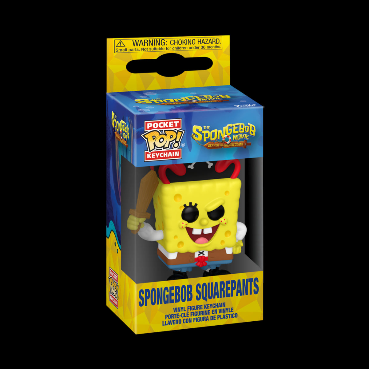 SPONGEBOB - KEYCHAIN - SPONGEBOB SQUAREPANTS 4CM