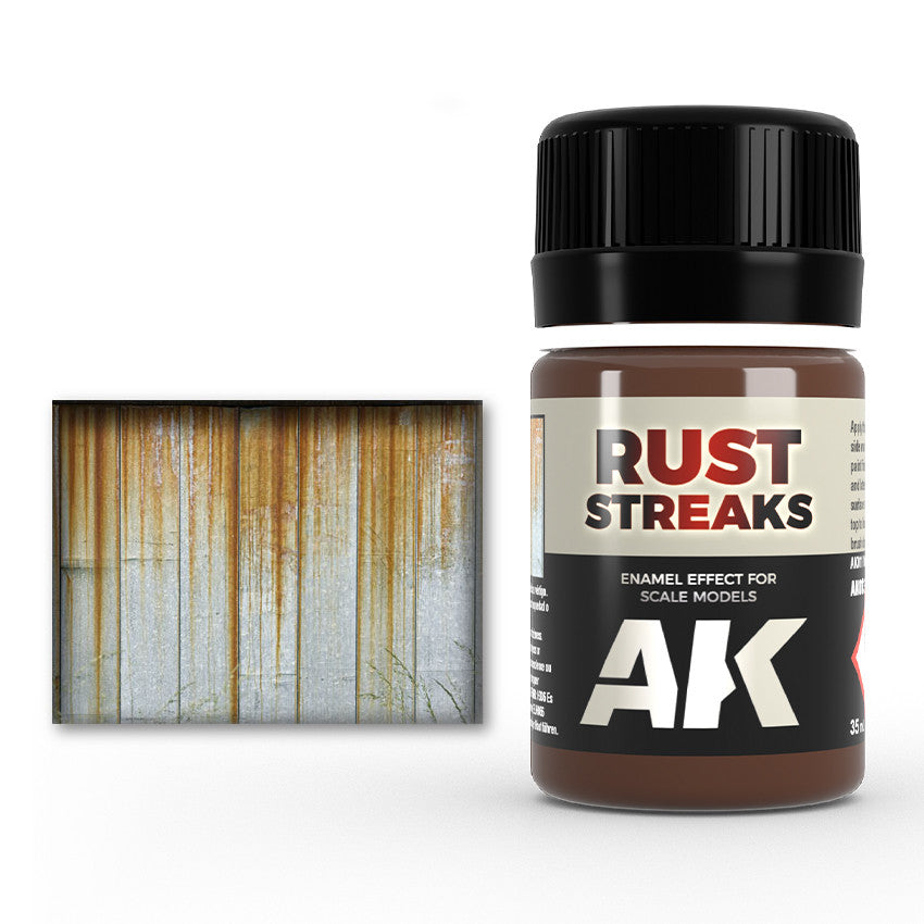 AK013 - ENAMEL EFFECTS - RUST STREAKS - 35 ML