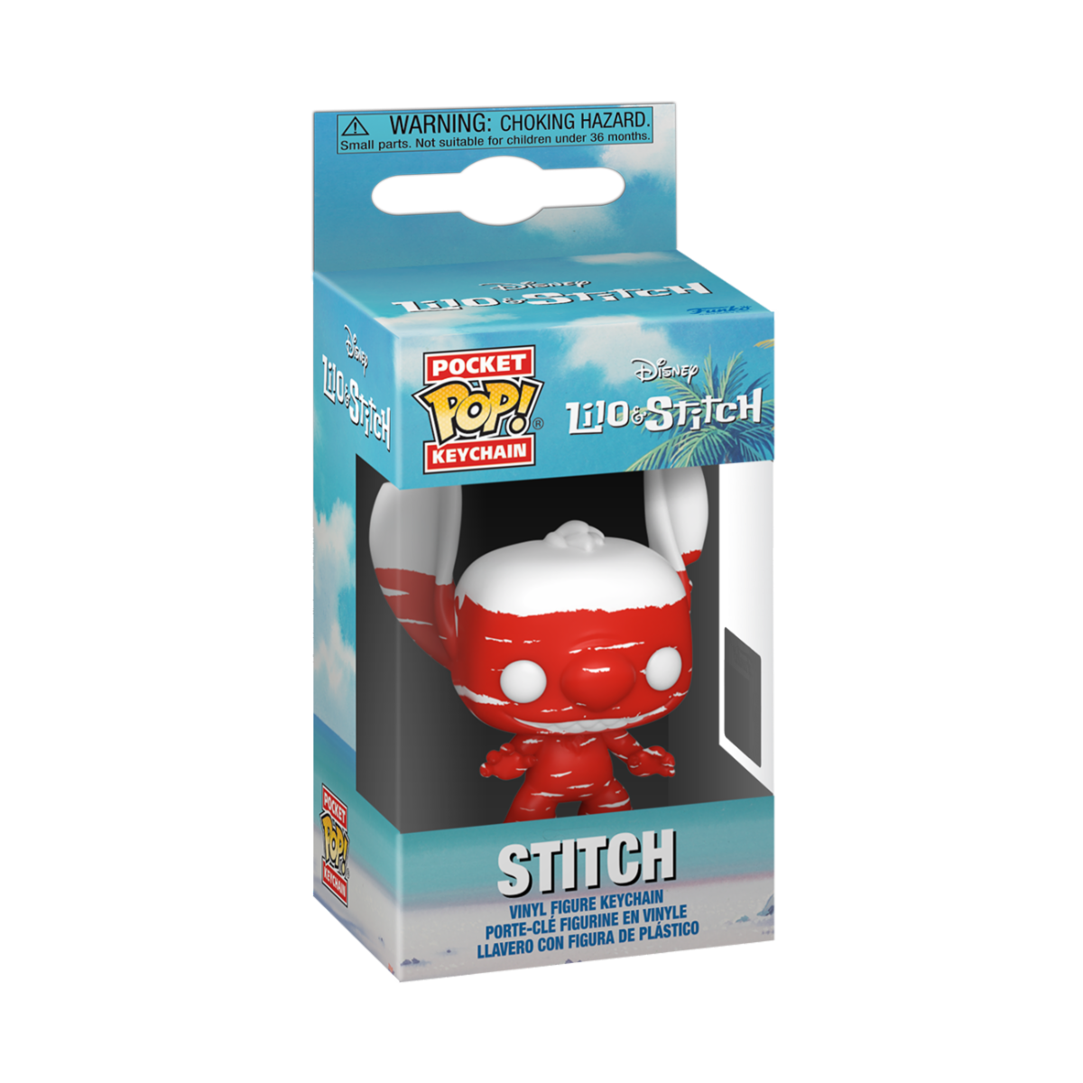 LILO & STITCH S5 - POP KEYCHAIN - STITCH (BADNESS LEVEL) 4CM