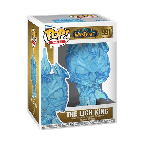 WORLD OF WARCRAFT - POP FUNKO VINYL FIGURE 991 LICH KING 9CM