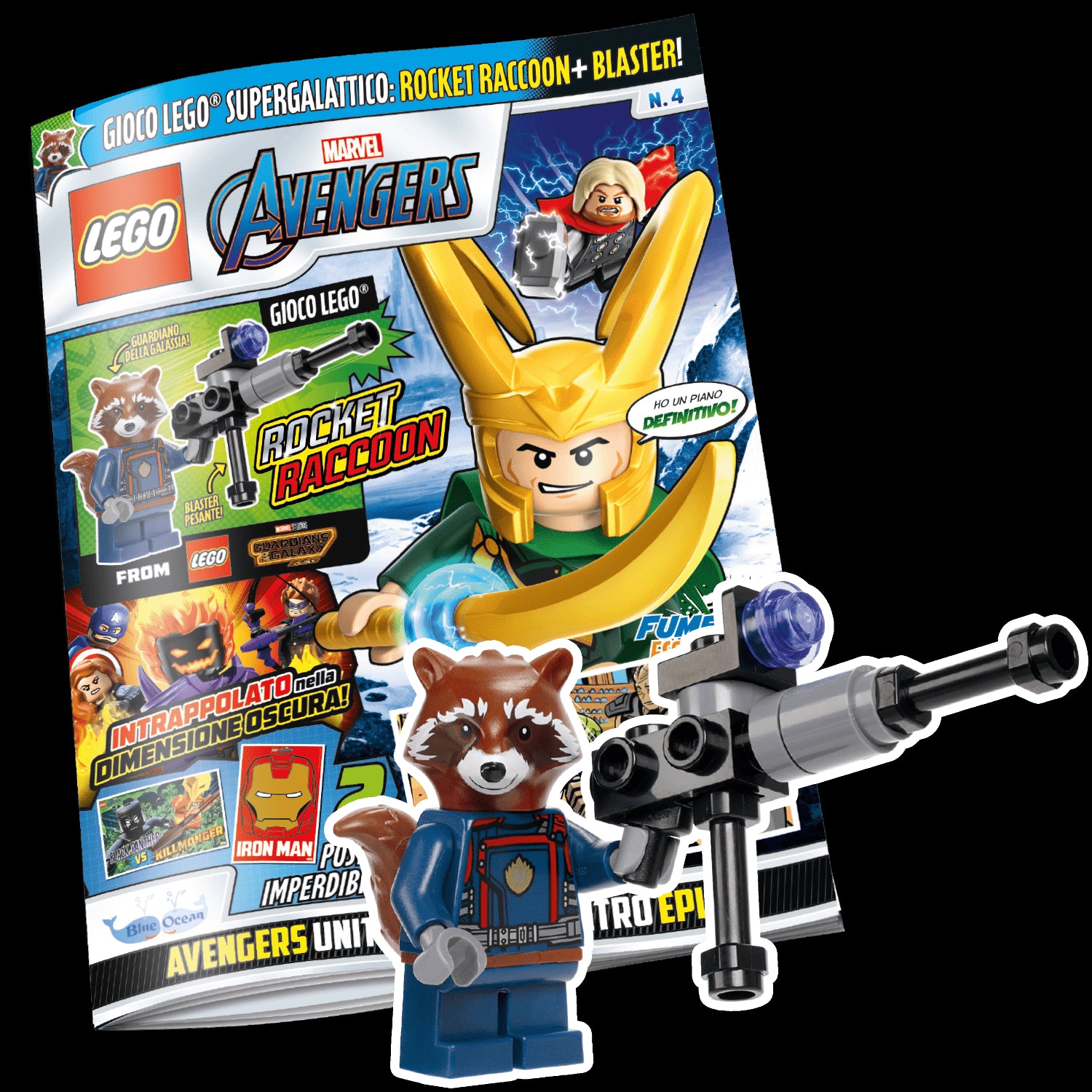 LEGO AVENGERS N.4 - ROCKET RACCOON
