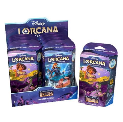LORCANA - BOX 8 STARTER DECKS - IL RITORNO DI URSULA - ITA