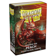 AT-15153 - 60 JAPANESE SIZE MATTE DUAL SLEEVES - PEACH PIIP