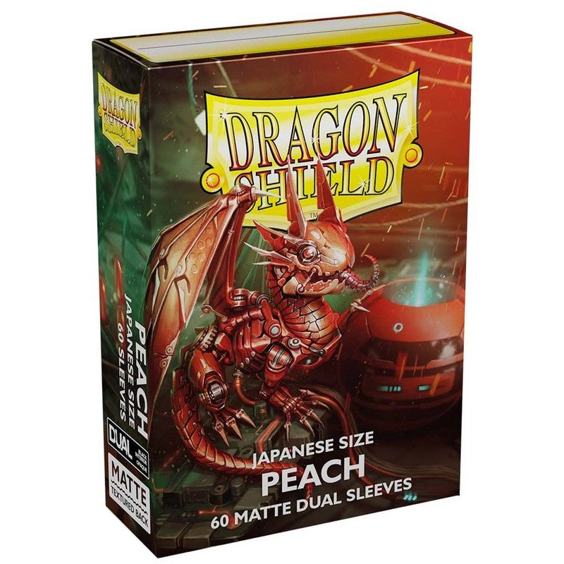 AT-15153 - 60 JAPANESE SIZE MATTE DUAL SLEEVES - PEACH PIIP