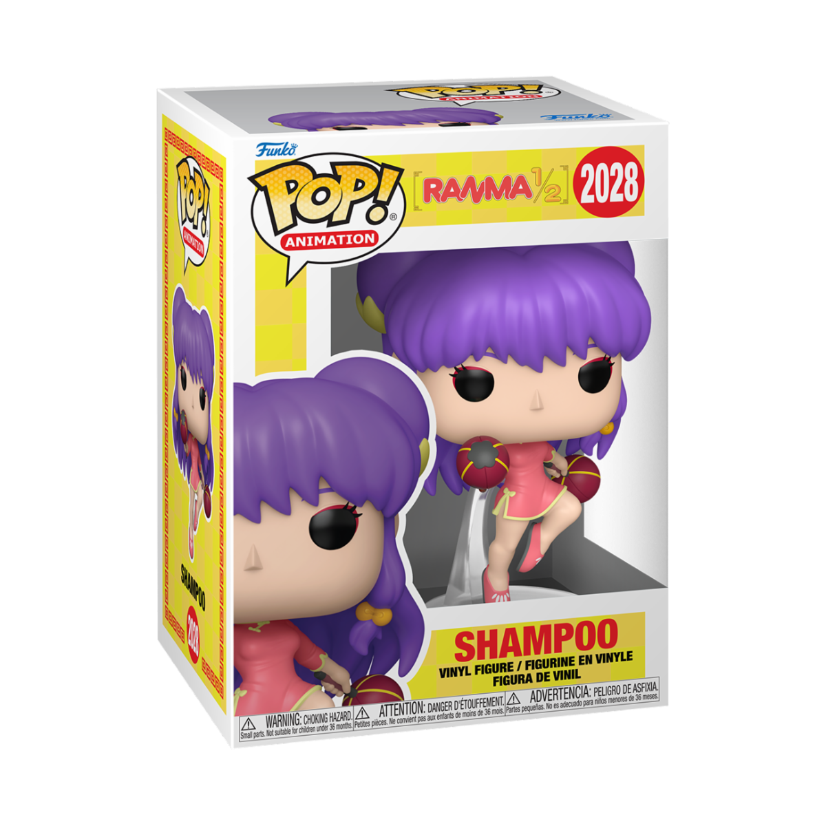 RANMA 1/2 - POP FUNKO VINYL FIGURE 2028 SHAMPOO REGULAR 9CM
