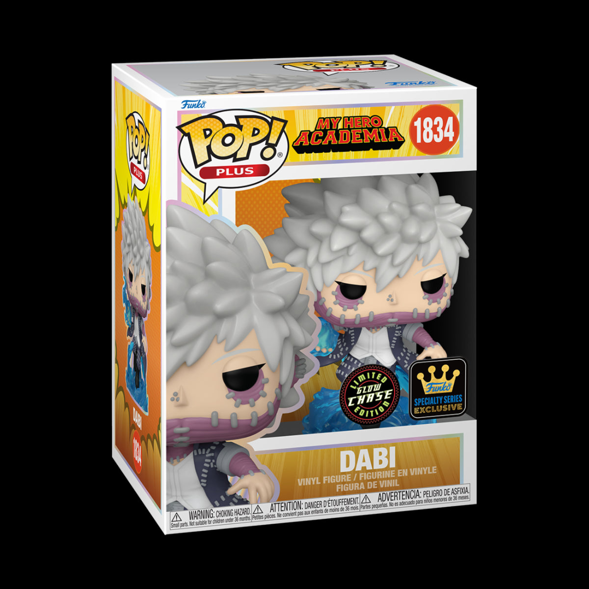 MY HERO ACADEMIA - POP FUNKO VINYL FIGURE 1834 DABI CHASE 9CM