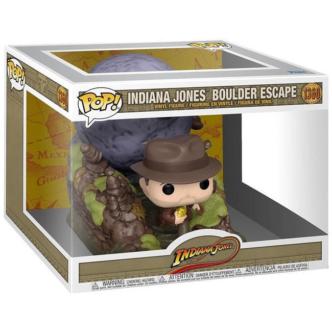 INDIANA JONES - POP FUNKO MOVIE MOMENT - 1360 INDIANA JONES BOULDER ESCAPE SCN