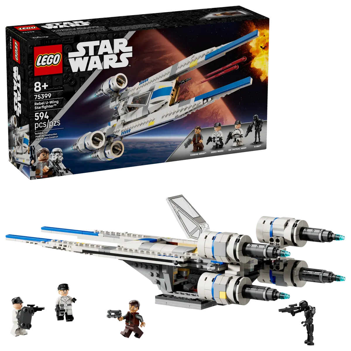75399 - STAR WARS - U-WING STARFIGHTER RIBELLE